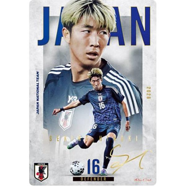 【[箔押しサイン] 2-29 関根 大輝 (レア)】ツインウエハース サッカー日本代表ver.2026