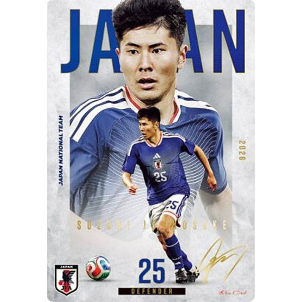 【[箔押しサイン] 2-30 鈴木 淳之介 (レア)】ツインウエハース サッカー日本代表ver.2026