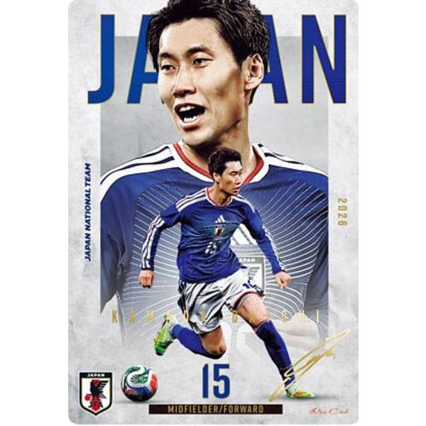 箔押しサイン] 2-34 鎌田 大地 (レア)】ツインウエハース サッカー日本