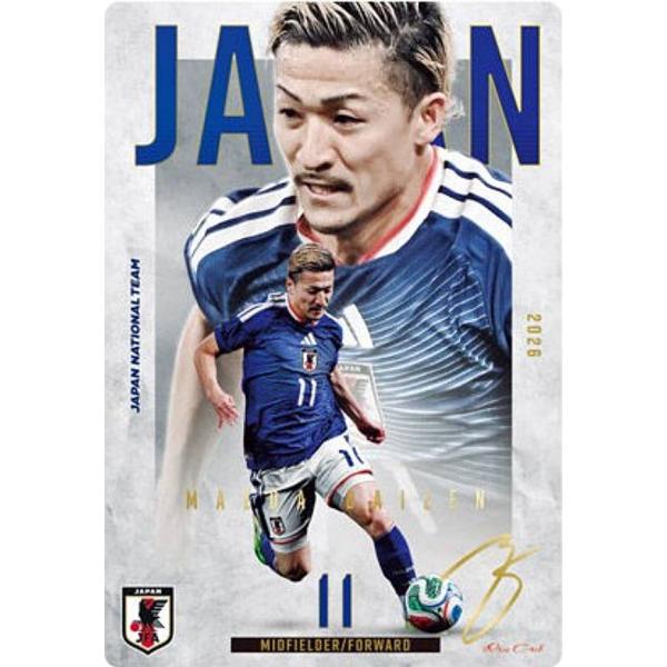 【[箔押しサイン] 2-37 前田 大然 (レア)】ツインウエハース サッカー日本代表ver.2026