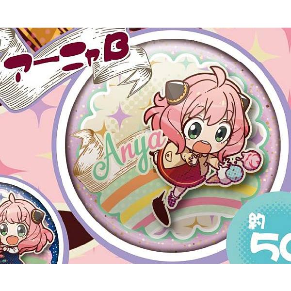 アーニャB】ぴょんコレ SPY×FAMILY 缶バッジ : トレカショップ LEAD