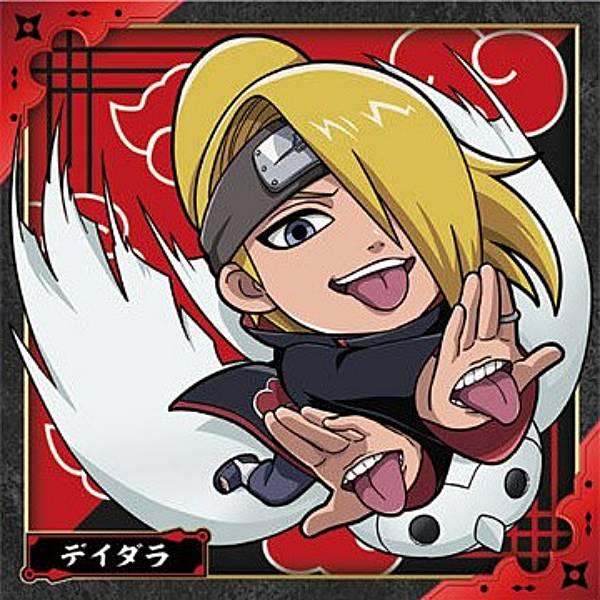 忍界1-25 デイダラ (レア) 】にふぉるめーしょん NARUTO-ナルト- 疾風
