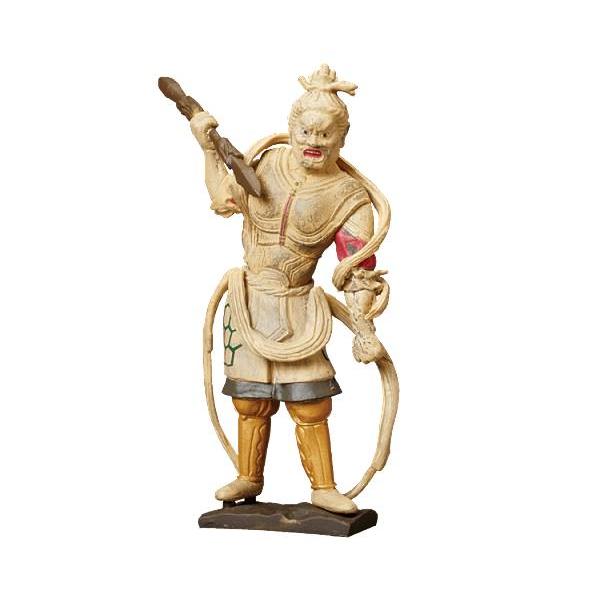美術品 能面 能楽 雅楽 本山道子作 木彫 翁面 面袋付 共箱 M R5355