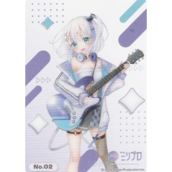 【No.02 音ノ乃のの】 ブシロード トレーディングカード コレクションクリア Million Production ミリプロ