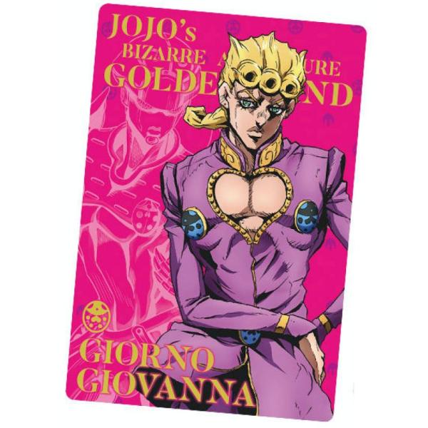 No.01 ジョルノ・ジョバァーナ (キャラクターカード) 】 ジョジョの