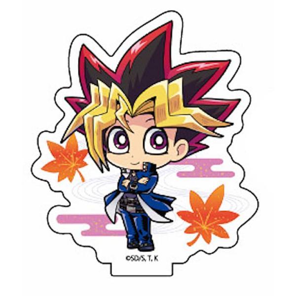 遊戯王 コラボカフェ ちびキャラアクリルスタンド闇遊戯 武藤遊戯 4点セット 遊戯王 コラボカフェ ちびキャラアクリルスタンド闇遊戯 武藤