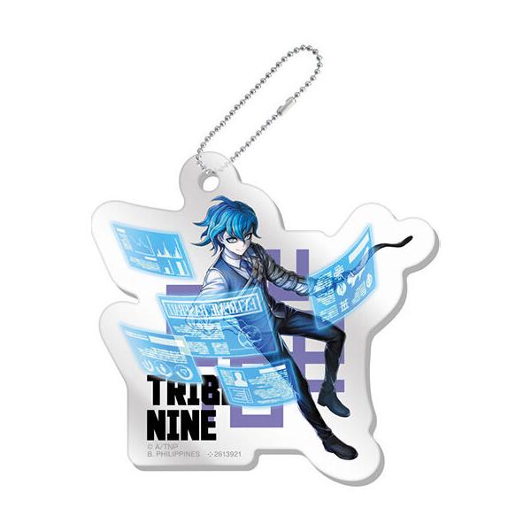 トライブナイン　アクリルキーホルダー　コミカライズ　青山カズキ アニメ「TRIBE NINE」 Biggestキーホルダー 青山カズキ