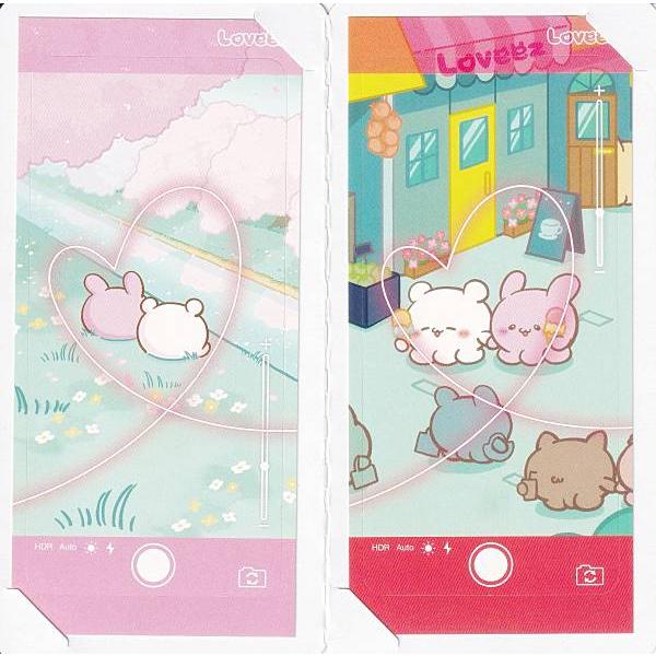 シークレット] (19)】 らぶいーず きゃらくたぶるステッカーズ