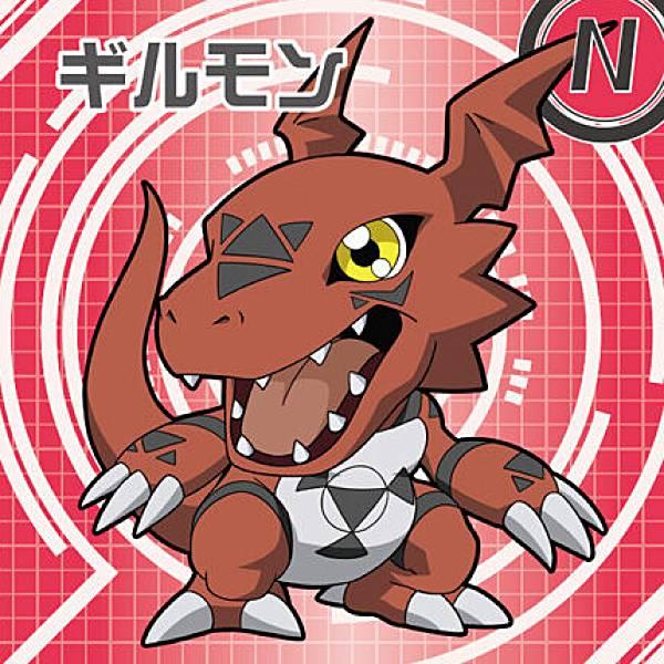 デジモン　くたキャラ　ギルモン デジモン くたキャラ ギルモン