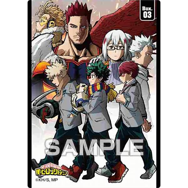 Box.03 ヒロアカ5期/2クールキービジュアル (BOX購入特典) 】 僕 Box.03 ヒロアカ5期/2クールキービジュアル (BOX購入特典) 】 僕