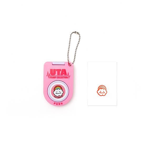 【新品未開封品】ワンピース RED スタンプキーホルダー ウタ　8個 8】ONE PIECE FILM RED トレーディングスタンプキーホルダー -ウタ