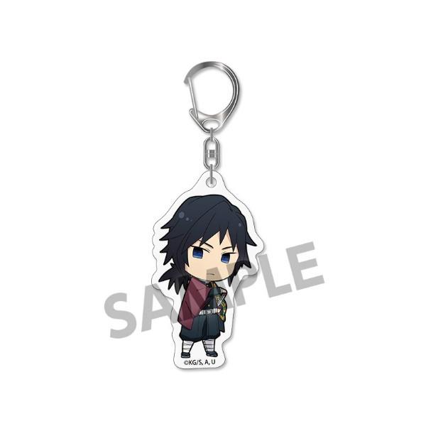 鬼滅の刃 アクリルキーホルダー 冨岡義勇 冨岡 義勇】 ぴた!でふぉめ 鬼滅の刃 1-2MIX アクリルキーホルダー