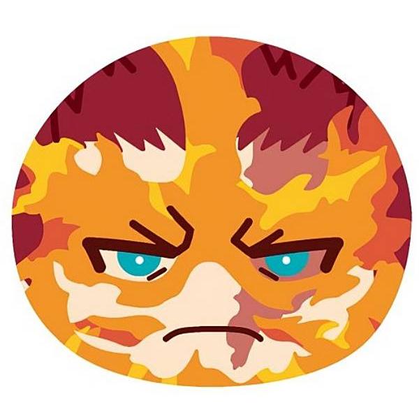 エンデヴァー】僕のヒーローアカデミア おまんじゅうにぎにぎ 