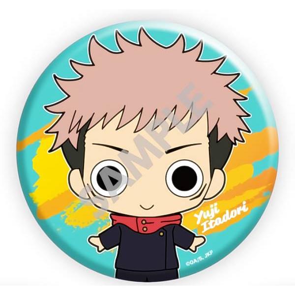 呪術廻戦　虎杖悠仁　幼少期　缶バッジ 呪術廻戦 虎杖悠仁 幼少期 缶バッジ TOHO ジャンプフェスタ