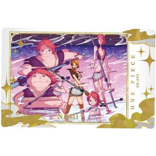 OP4-4 ナミ (R レア) 】イタジャガ ワンピース with プラマイド LOG.4