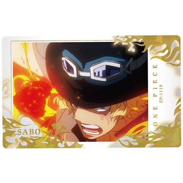 OP4-29 サボ (R レア) 】イタジャガ ワンピース with プラマイド LOG.4