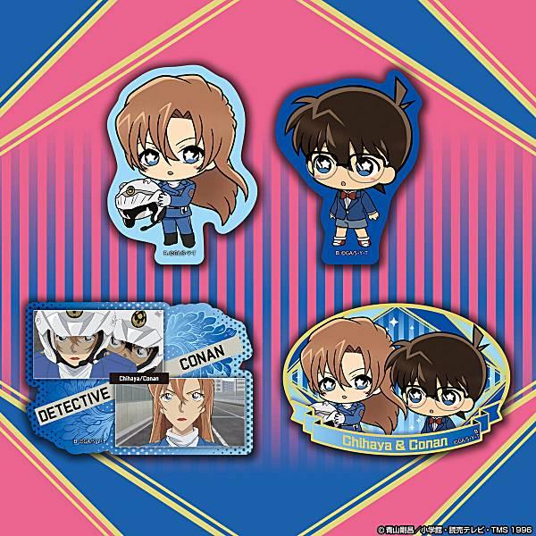 萩原千速＆江戸川コナン】名探偵コナン SDダイカットステッカーセット5