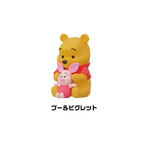 プー＆ピグレット】 くまのプーさん ソフビパペットマスコット