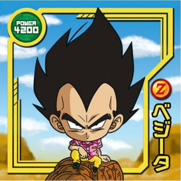W17-09 ベジータ (N ノーマル)】 ドラゴンボール 超戦士シール