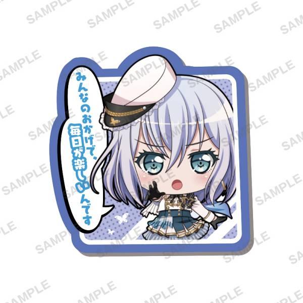 バンドリ 倉田ましろ 冬服 特典 缶バッジ バンドリ 倉田ましろ 冬服