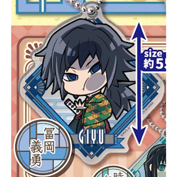 新品★鬼滅の刃【冨岡義勇】ぴた！でふぉめ★アクリルキーホルダー 冨岡義勇】 ぴた!でふぉめ 鬼滅の刃 鬼殺隊 アクリル