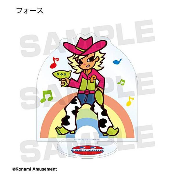 pop'n music ポップン アクリルスタンドバッジ JOMANDA pop'n music