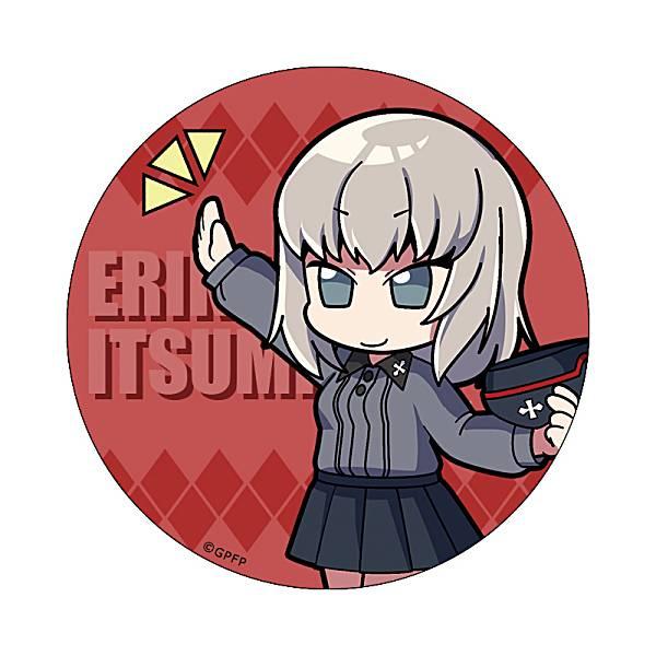 逸見エリカ】 ガールズ&パンツァー 最終章 はいたっちトレーディング缶