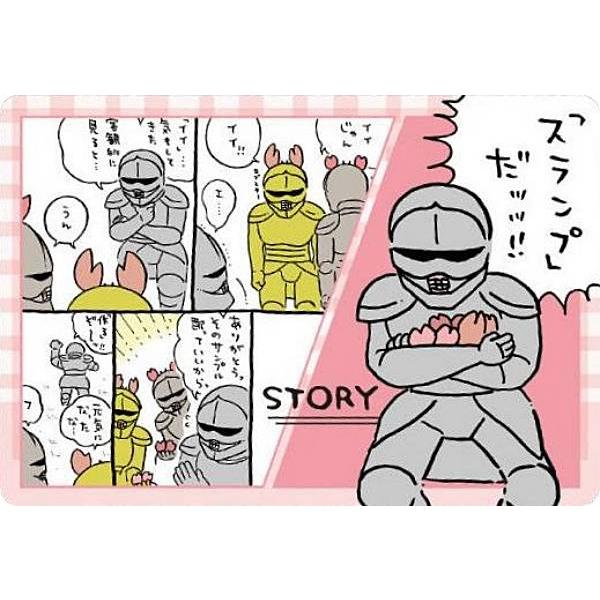 No.15 鎧さん「スランプ」たッッ！！ (ストーリーカード) 】ちいかわ