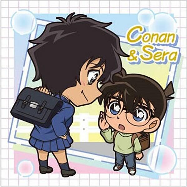 キラキラ加工] R-04 世良真純＆江戸川コナン (レア) 】名探偵コナン