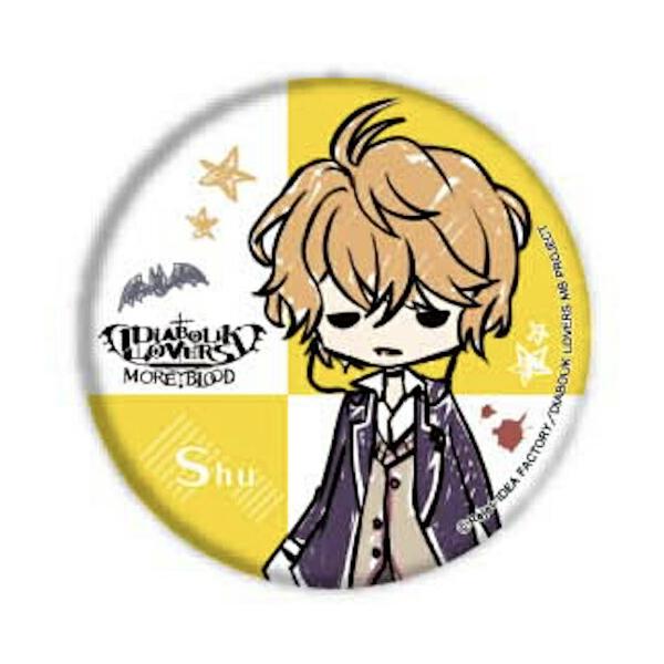 逆巻シュウ】 缶バッジ DIABOLIK LOVERS MORE,BLOOD 01 グラフ
