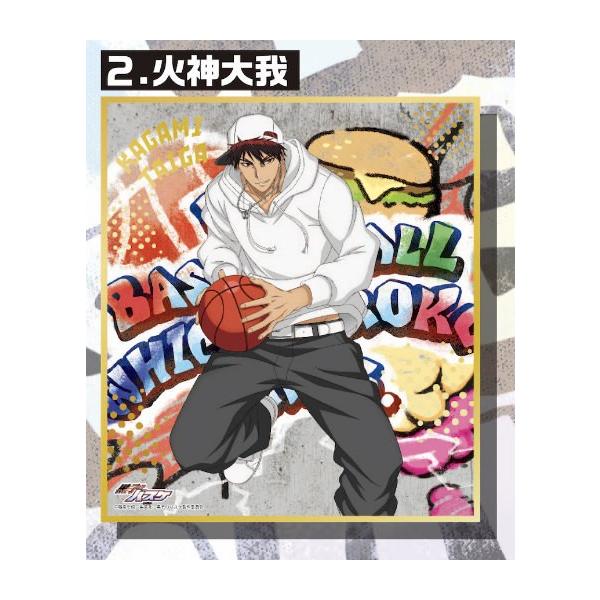 黒子のバスケ 火神大我 箔押しミニ色紙コレクション 2.火神大我】 黒子のバスケ 箔押しミニ色紙コレクション