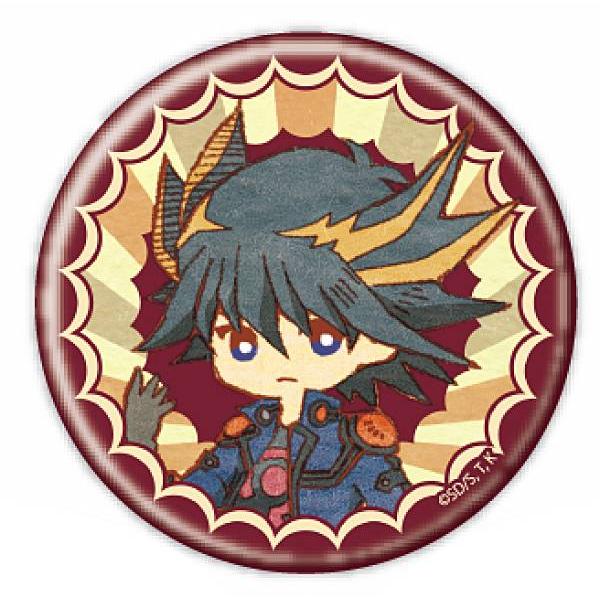 不動遊星】 缶バッジ 遊☆戯☆王5D's 03 レトロアート 遊戯王 : トレカ