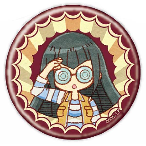 カーリー渚】 缶バッジ 遊☆戯☆王5D's 03 レトロアート 遊戯王