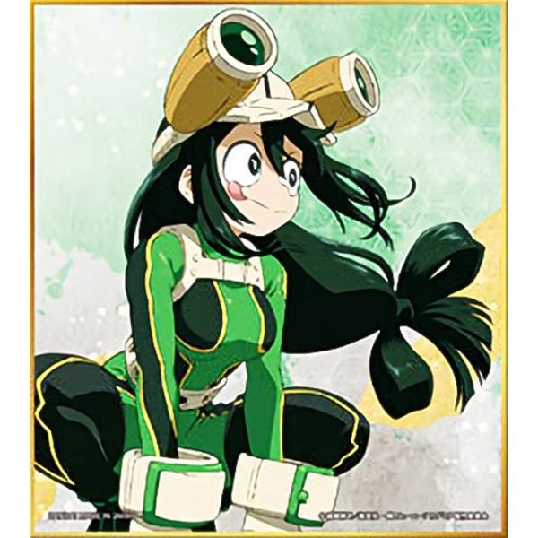 蛙吹梅雨】 僕のヒーローアカデミア コレクタブル色紙 : トレカ