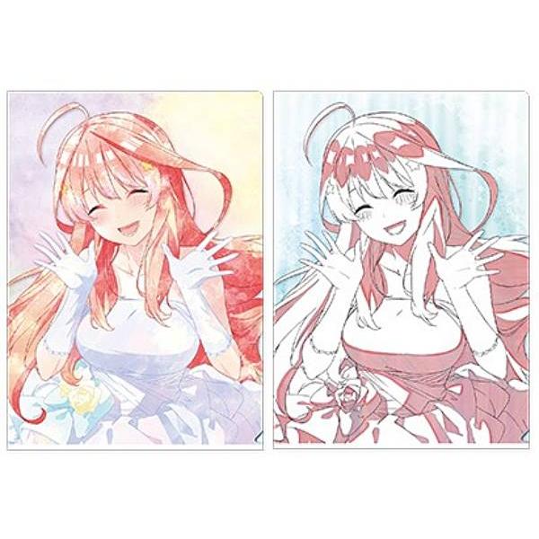 G賞 中野五月(クリアファイルセット)】一番くじ 映画 五等分の花嫁 -五 映画五等分の花嫁中野五月RR•Rセット