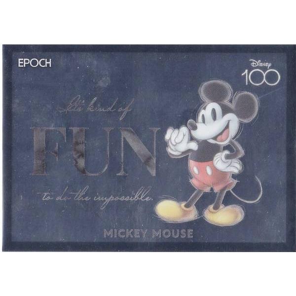 メタル版キラカード 196/300] 10 MICKEY MOUSE ミッキーマウス