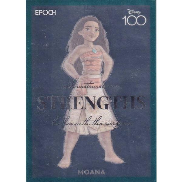 ディズニー100 エポック　シリアル　モアナ Moana #13 Disney 100 Collection Card Anniversary EPOCH 2023