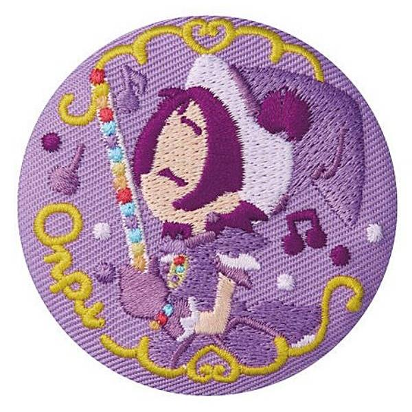 4.瀬川おんぷ（見習い服）】おジャ魔女どれみ 刺繍缶バッジビスケット