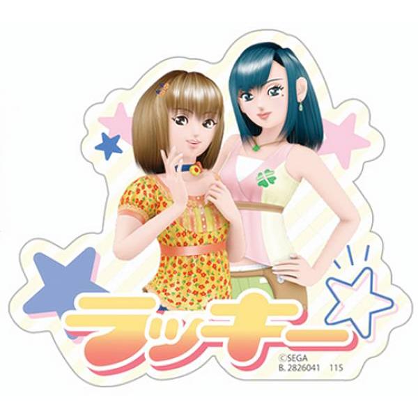 ラブ＆ベリー(ラッキー)】モバイルステッカーコレクション オシャレ