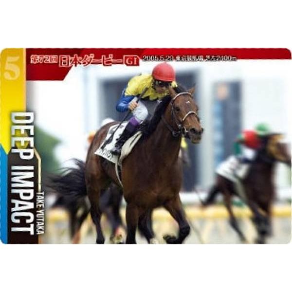 No.3-002.ディープインパクト 第72回東京優駿GI】サラブレッドホース