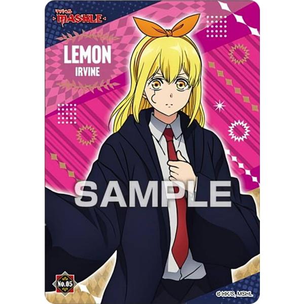 No.05 レモン・アーヴィン】マッシュル-MASHLE- クリアカード