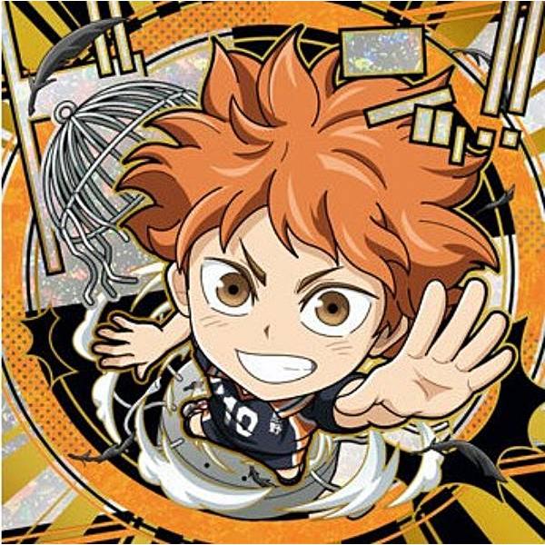 ホロ＆箔押し仕様] HQ1-17 日向翔陽 (排球レア・極) 】にふぉるめー