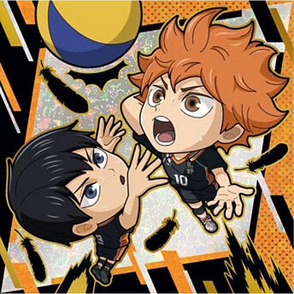 ホロ＆箔押し仕様] HQ-27 日向翔陽＆影山飛雄 (排球レア・極) 】にふぉ