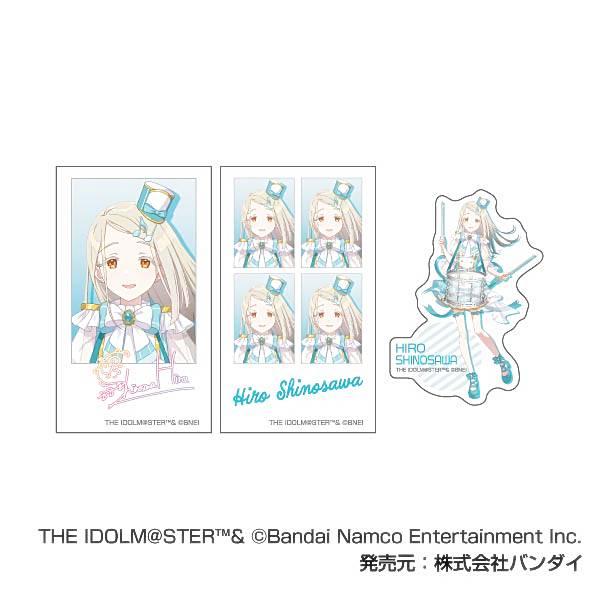 篠澤広】メモリーカットステッカー IDphoto 3枚入り 学園アイドル