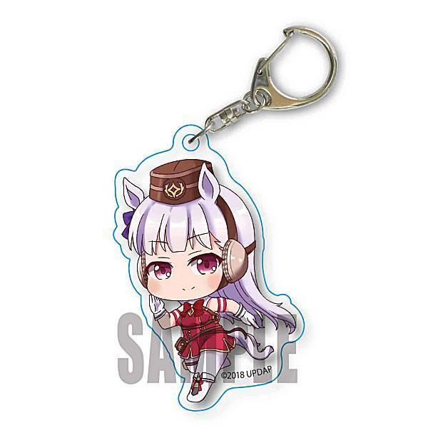 ウマ娘 ゴールドシップ　アクリルキーホルダー 約8cm ウマ娘 プリティーダービー むぎゅみにアクリルキーホルダー ゴールド