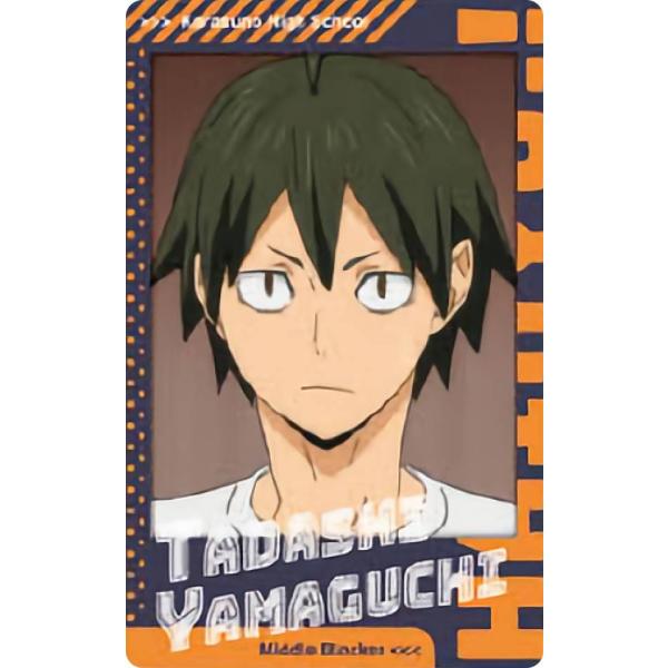 山口忠(縦長)】 ハイキュー!! TO THE TOP スナップマイド : トレカ