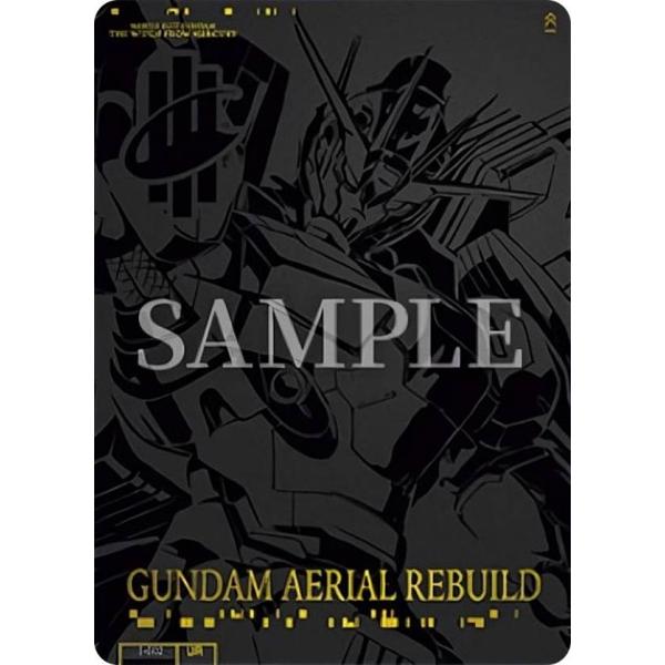 2-002 ガンダム・エアリアル(改修型)/黒(UR)】GUNDAM CARD 2-002 ガンダム・エアリアル(改修型)/黒(UR)】GUNDAM CARD