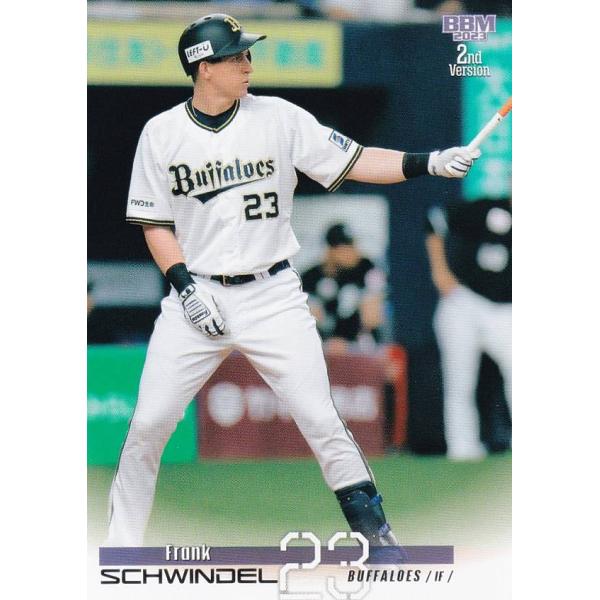 BBM ベースボールカード 387 シュウィンデル オリックス・バファローズ