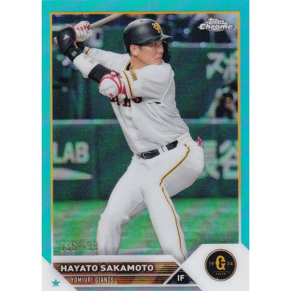 シアンフレーム 036/199】NPB ベースボールカード 147 坂本勇人 読売