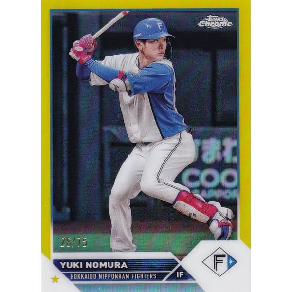 【野村佑希】2023 Topps NPB 5シリ ファーストナンバー 36 【野村佑希/北海道日本ハムファイターズ】2024 Topps Chrome